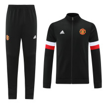 21-22 Manchester United (black) Jacket Adult Sweater tracksuit set