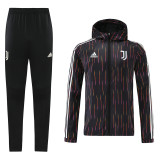 21-22 Juventus FC (black) Windbreaker Soccer Jacket  Training Suit