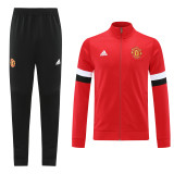 21-22 Manchester United (Red) Jacket Adult Sweater tracksuit set