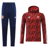 21-22 Arsenal (Red) Windbreaker Soccer Jacket Training Suit