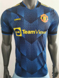 21-22 Manchester United Third Away Player Version Thailand Quality
