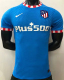 21-22 Atletico Madrid Third Away Player Version Thailand Quality