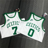 Boston Celtics 75周年 凯尔特人队复古球衣 0号 塔图姆