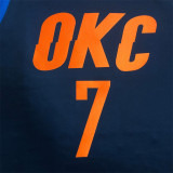 Oklahoma City Thunder 雷霆队 蓝色条纹 7号 安东尼