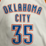 Oklahoma City Thunder 雷霆队 白色 35号 杜兰特