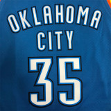 Oklahoma City Thunder  雷霆队 蓝色 35号 杜兰特