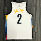 Brooklyn Nets  篮网队 涂鸦（白色） 2号 格里芬