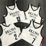 Brooklyn Nets 篮网队 涂鸦（白色） 11号 欧文