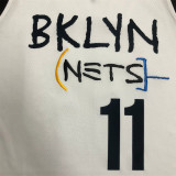 Brooklyn Nets 篮网队 涂鸦（白色） 11号 欧文