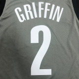Brooklyn Nets 篮网队 飞人款 灰色 2号 格里芬