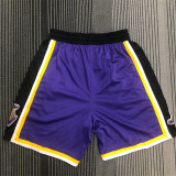 Los Angeles Lakers   21赛季湖人队紫色飞人款球裤