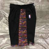 Brooklyn Nets  20赛季篮网队城市版（迷彩）黑色短裤