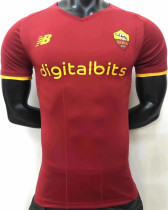 21-22 AS Roma home Player Version Thailand Quality