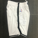 Brooklyn Nets  篮网队 白色 球裤