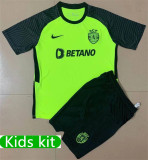 Kids kit 21-22 Sporting Lisbon Away Thailand Quality