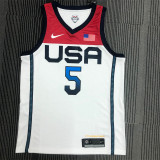 USA Basketball ,Dream 2021年奥运会 USA 美国队 白色 5号 拉文