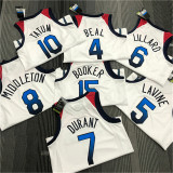 USA Basketball ,Dream 2021年奥运会 USA 美国队 白色 15号 布克
