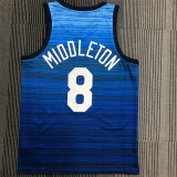 USA Basketball ,Dream 2021年奥运会 USA 美国队 蓝色 8号 米德尔顿