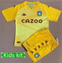 Kids kit 20-21 Aston Villa (Goalkeeper) Thailand Quality