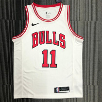 Chicago Bulls NBA 公牛队 白色 11号 德罗赞