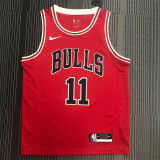 Chicago Bulls NBA 公牛队 红色 11号 德罗赞
