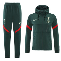 21-22 Liverpool (grey) Jacket and cap set training suit Thailand Qualit