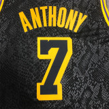 Los Angeles Lakers  湖人队 蛇纹 7号 安东尼