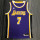 Los Angeles Lakers  湖人队圆领 紫色（飞人款）7号 安东尼