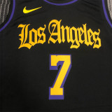 Los Angeles Lakers  湖人队 黑拉丁 7号 安东尼