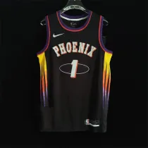 Phoenix Suns 22赛季 太阳队 城市版 1号 布克