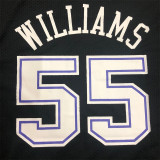 Sacramento Kings  Mitchellness 国王队55号 白巧克力 威廉姆斯 复古网眼短袖