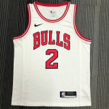 Chicago Bulls NBA 公牛队 白色 2号 鲍尔
