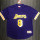Los Angeles Lakers  Mitchellness 湖人队 紫色 8号 科比 复古网眼短袖