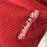 Chicago Bulls NBA Mitchellness 公牛队 红色 23号 乔丹 艾佛森 复古网眼短袖