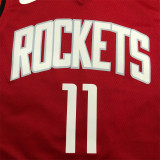 Houston Rockets 21赛季火箭队 红色 11号 姚明