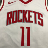 Houston Rockets 21赛季火箭队 白色 11号 姚明