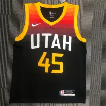 Utah Jazz  21赛季爵士队城市版球衣 45号 米切尔