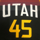 Utah Jazz  21赛季爵士队城市版球衣 45号 米切尔