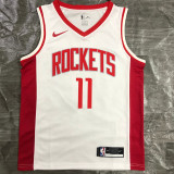 Houston Rockets 21赛季火箭队 白色 11号 姚明