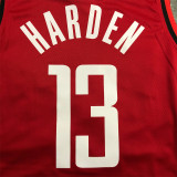 Houston Rockets  21赛季火箭队 红色 13号 哈登