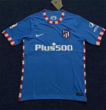 21-22 Atletico Madrid Third Away Fans Version Thailand Quality