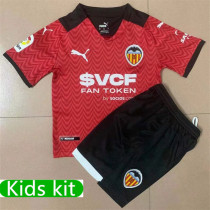 Kids kit 21-22 Valencia CF Away Thailand Quality