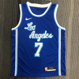 Los Angeles Lakers  湖人队拉丁之夜（高头）蓝色 7号 安东尼