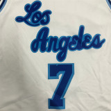 Los Angeles Lakers  湖人队拉丁之夜（高头）白色 7号 安东尼