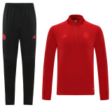21-22 Bayern München (Red) Adult Sweater tracksuit set