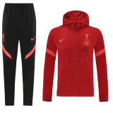 21-22 Liverpool (Red) Jacket and cap set training suit Thailand Qualit