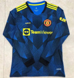 21-22 Manchester United Third Away Long sleeve Thailand Quality