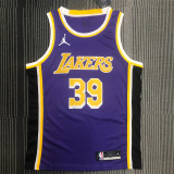 Los Angeles Lakers 湖人队 圆领 紫色（飞人款） 39号 霍华德