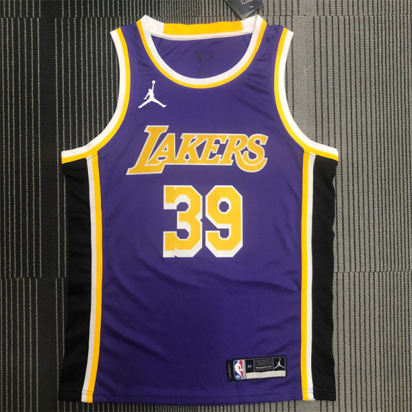 Los Angeles Lakers 湖人队 圆领 紫色（飞人款） 39号 霍华德