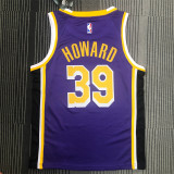 Los Angeles Lakers 湖人队 圆领 紫色（耐克款） 39号 霍华德
